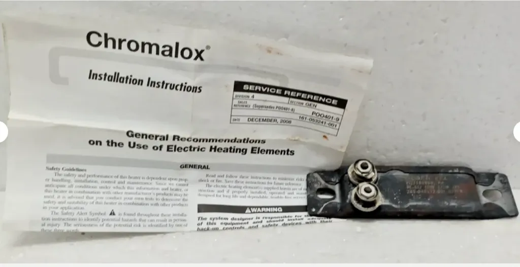Chromalox PT-512 120 V 125 W Heater Space Chromalox PT-512 120 V 125 W
