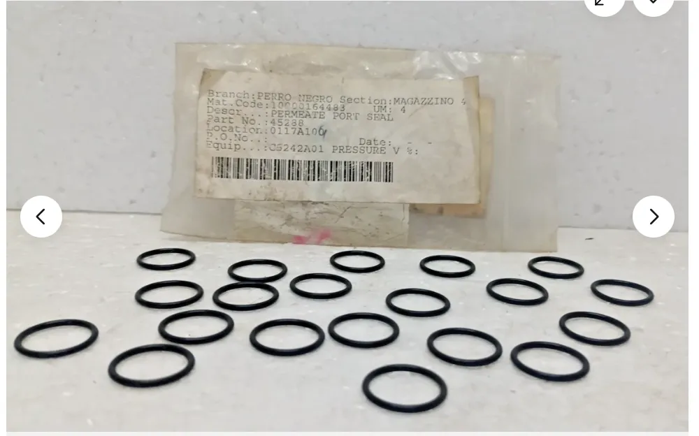 45288 Permeate Port Seal 45288 Permeate Port Seal Lot of 20 Pcs
