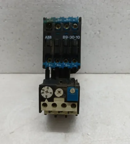 ABB B9-30-10  Contactor  With Relay  T 25 D U Coil  24 V Used