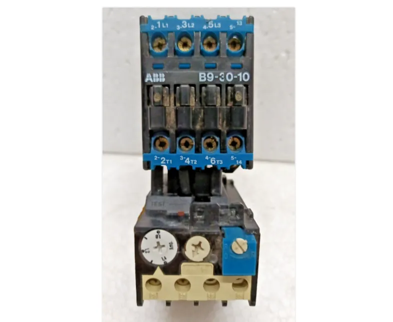 ABB B9-30-10 Contactor with Thermal Overload Relay 220V AC Coil