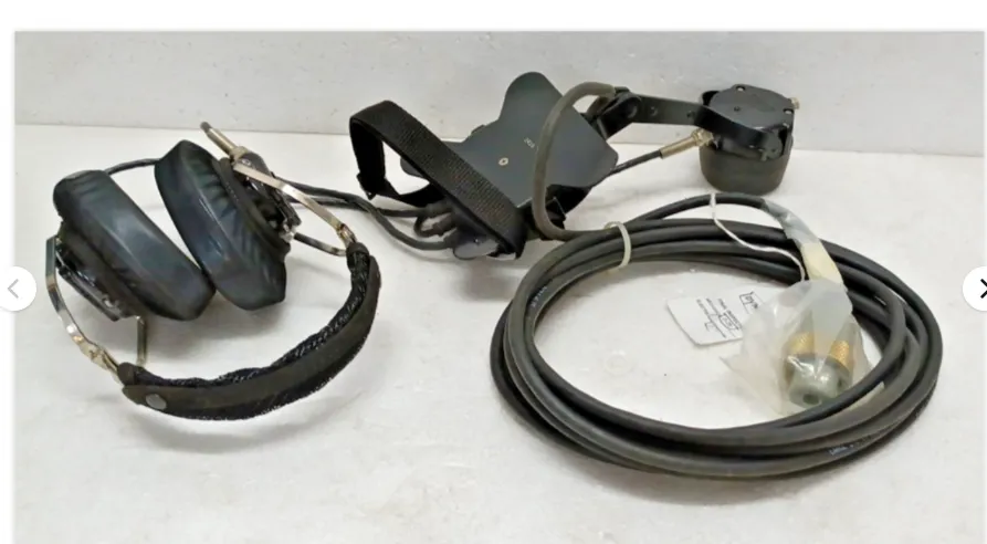 Dynalec  Corp  702019-375  Type H-200/U Sound Powered Headset-Chestset