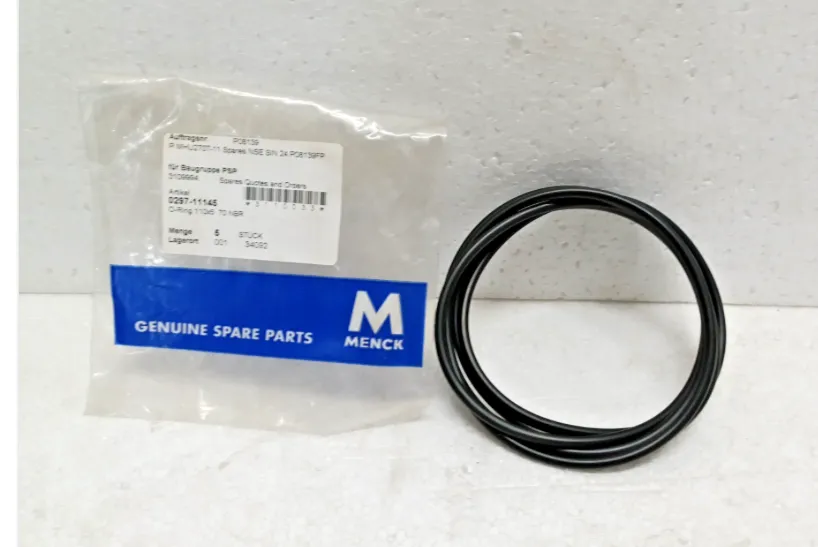 Menck 0297-11145 O - Ring 110x5  70 Nbr Genuine Spare Parts Set of  5 Pc