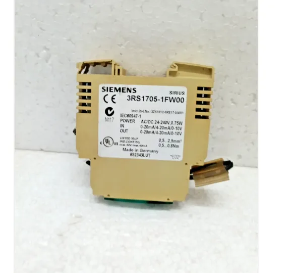 Siemens 3RS1705-1FW00 SIRIUS Relay Interface Module AC/DC 24-240 V