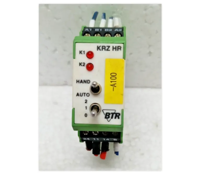 BTR KRZ-E08 HR Relay Module 24VAC/DC 60ms DIN Rail 250VAC 4A CE