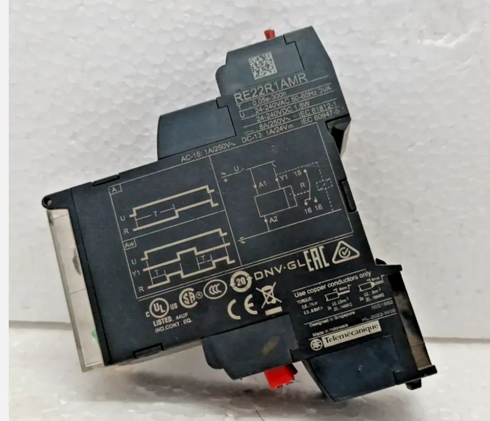 Telemecanique RE22R1AMR 0.05 S - 300 h 24 - 240 VAC
