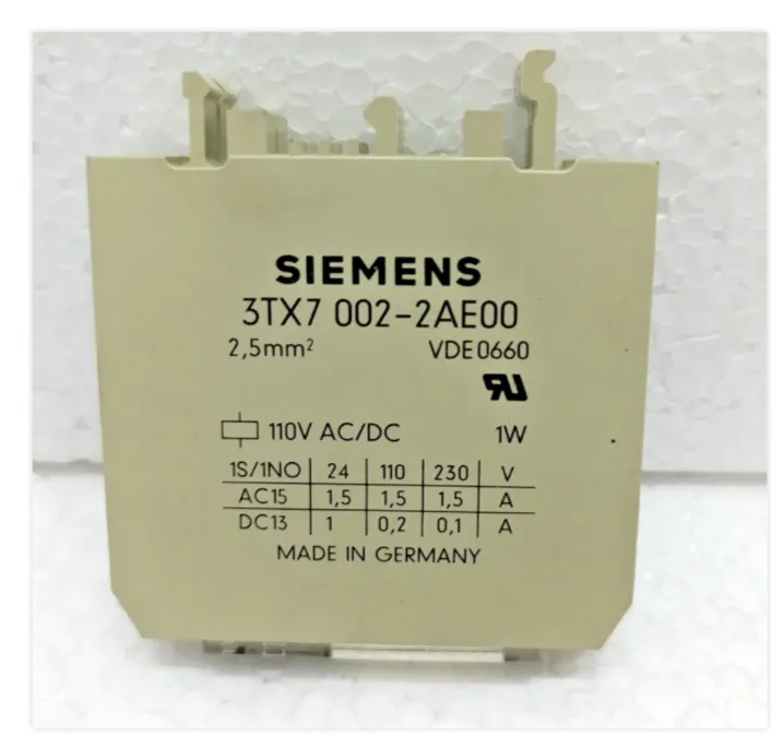 Siemens 3TX7 002-2AE00  110 V AC/DC
