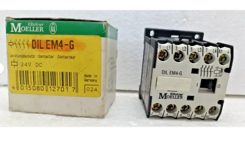 Klöckner Moeller DIL EM4-G Contactor 24V DC Klöckner Moeller DIL EM4-G