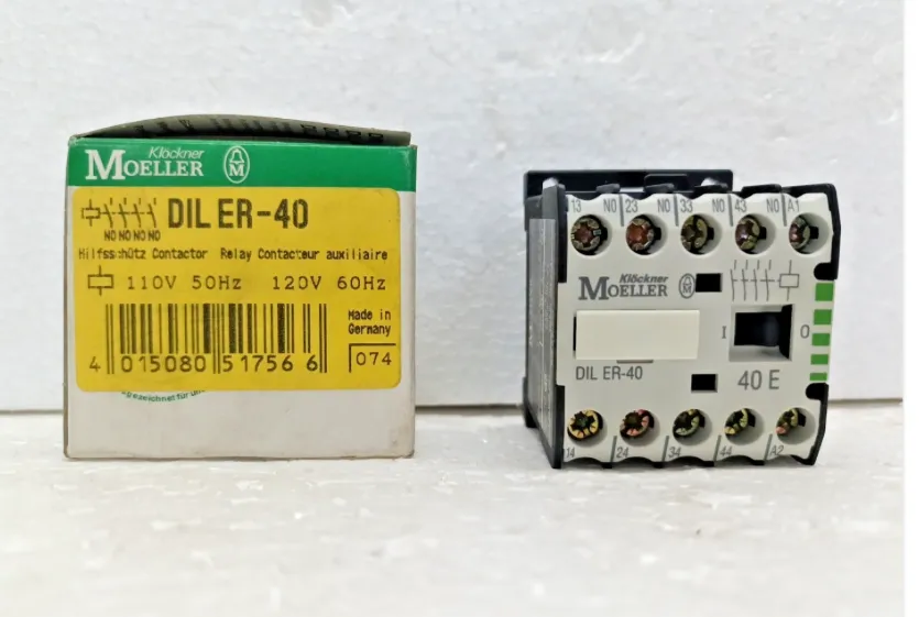 Klöckner Moeller  DIL ER-40 110 V Relay  Auxillary Contactor