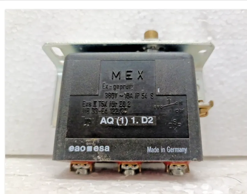 Mex AQ (1) 1. D2 380 V 16 A IP 54 S Ex-geprüft (Explosion Proof), Ex s II T5