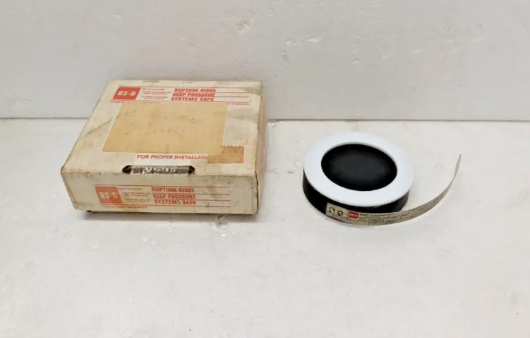 BS&B SAF-T-GRAF Graphite Disk Size 2 " Type MBU 0.088 Mpa BS&B SAF-T-GRAF
