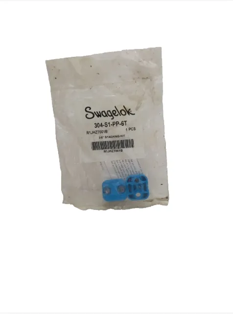 Swagelok 304-S1-PP-6T  R1JHZT001B 3/8" Stacking Kit  Lot Of 4 Pcs