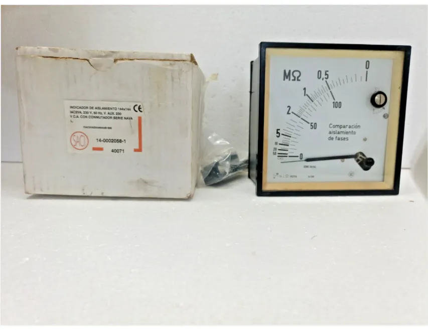 SACI Serie Naval IAC2VA   0-5 MΩ Insulation Resistance 230 V