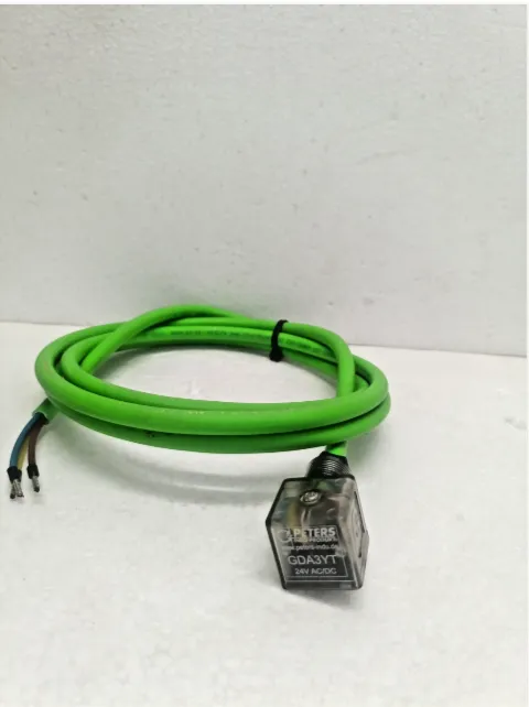 Peters GDA3YT 24V AC/DC  24V AC/DC Solenoid Connector Valve Connector
