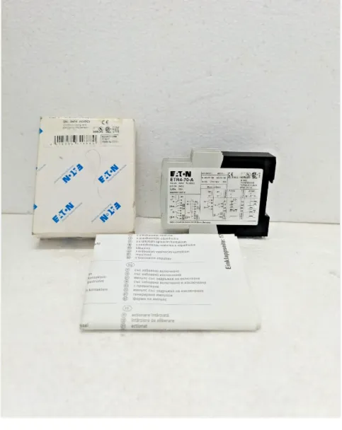 Eaton  ETR4-70-A Multifunction Timing Relay  AC 24....240 V DC 24....240 V