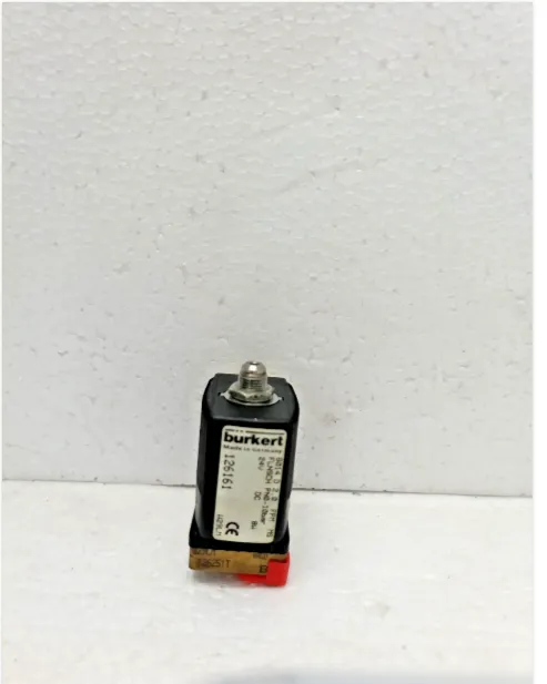 Burkert 6014 D 2.0  FPM MS FLNSCH Solenoid Valve 24V DC PN 0-10 Bar P/N 126161