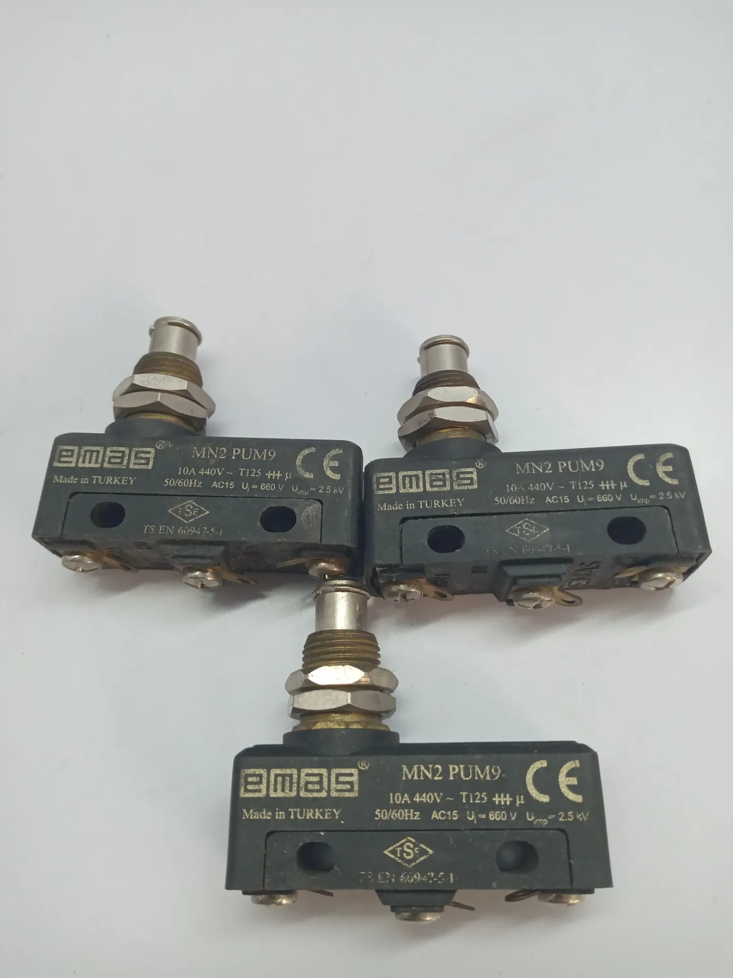 emas MN2 PUM9 10A 440V~ T125 EXPEDITE SHIPPING