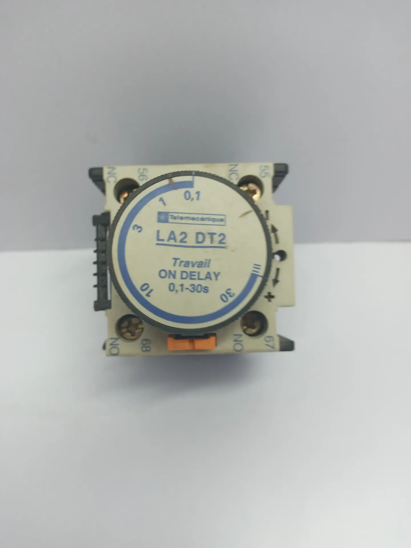 Telemecanique LA2 DT2  Time Delay Block 0.1-30s On-Delay Relay LA2DT2