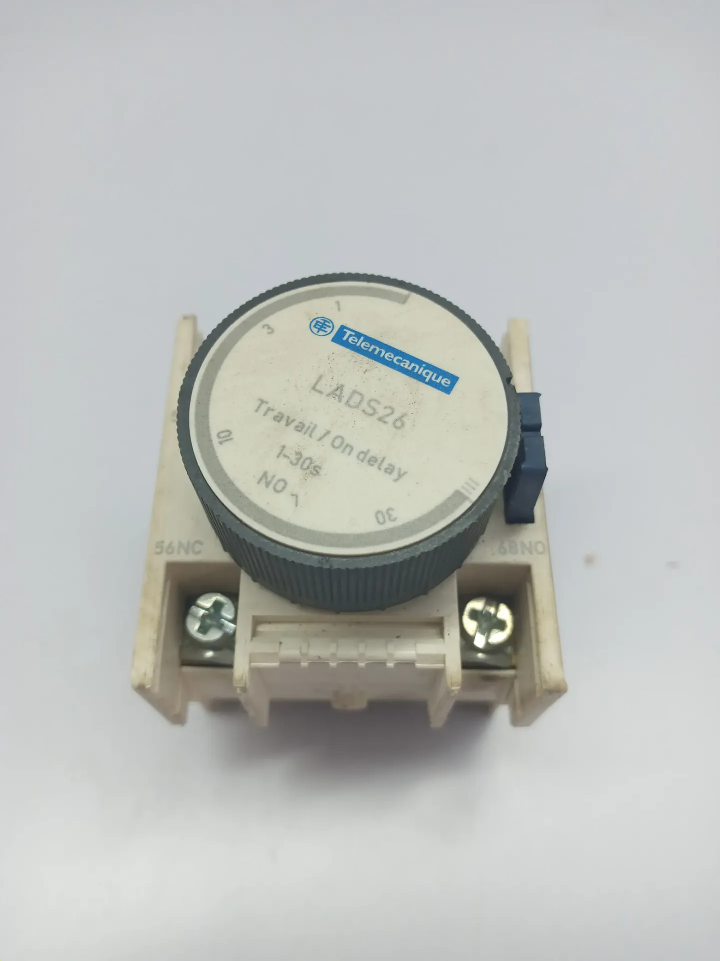 Telemecanique LADS26 Time Delay Auxiliary Contact Block TeSys D 1NO+1NC 1-30s