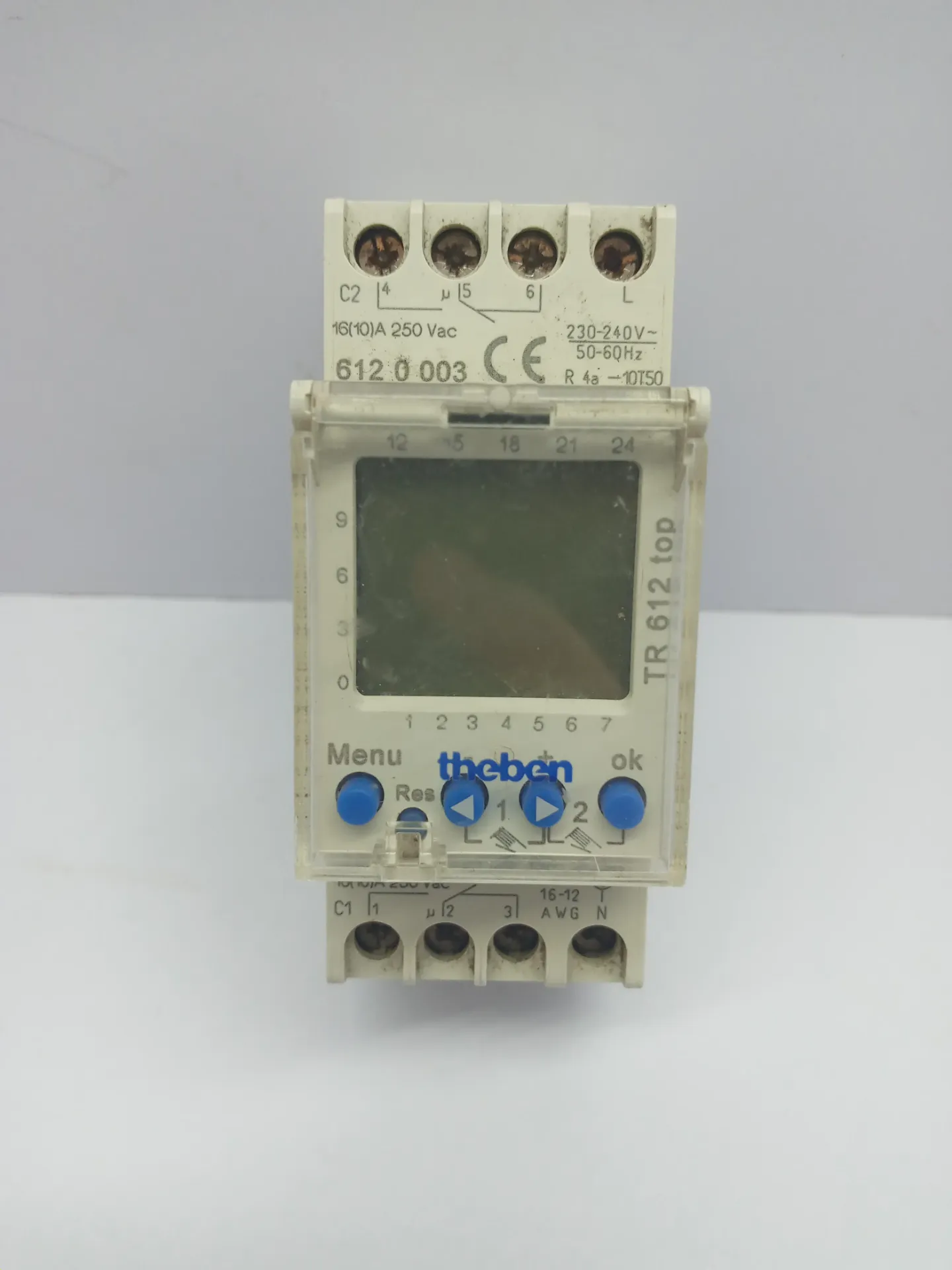 Theben Termina TR 612 top 612 0 003 Digital Time Switch 2-Channel 230V Timer