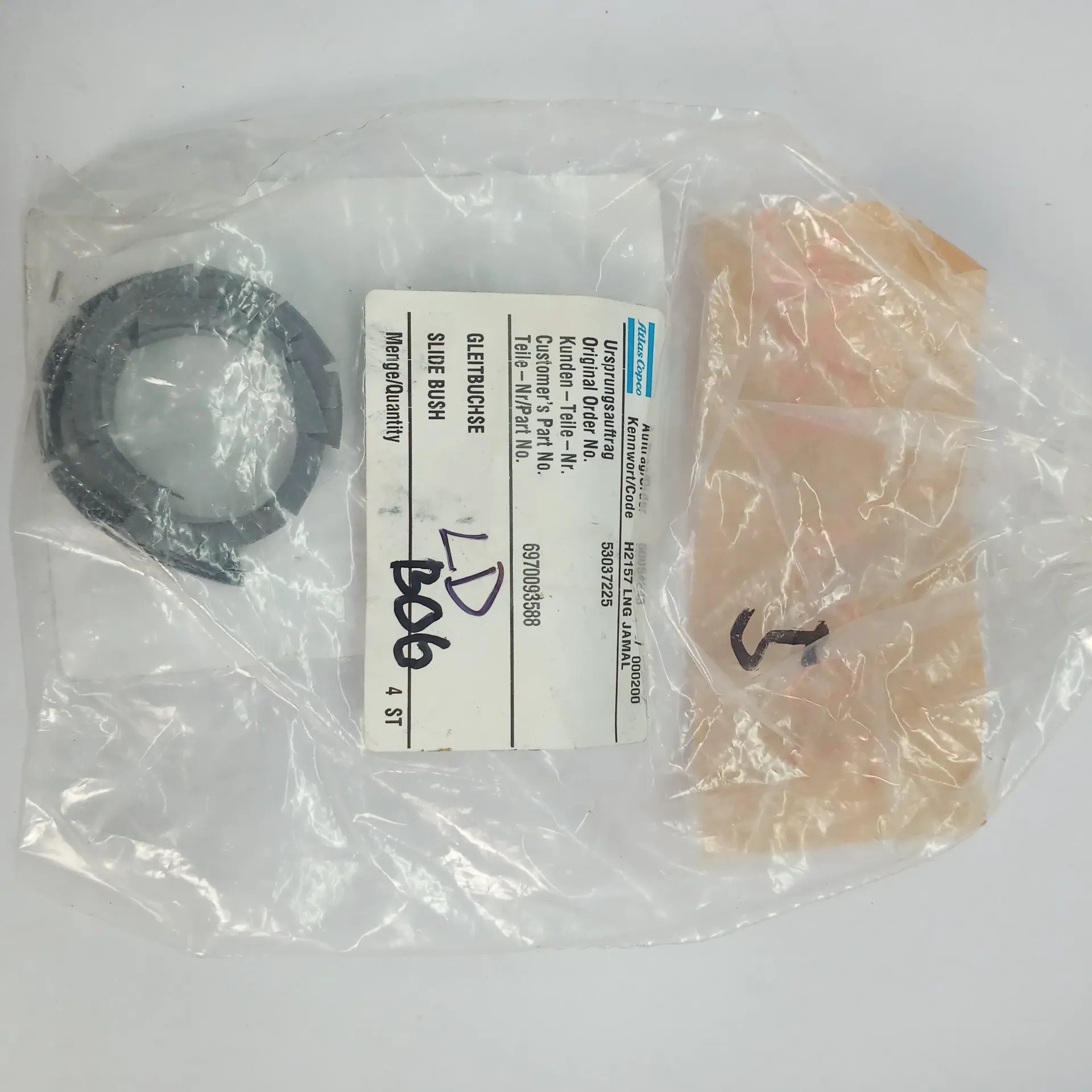 Atlas Copco 6970093588 6970-0935-88 Slide Bushing OEM Replacement Spare Part