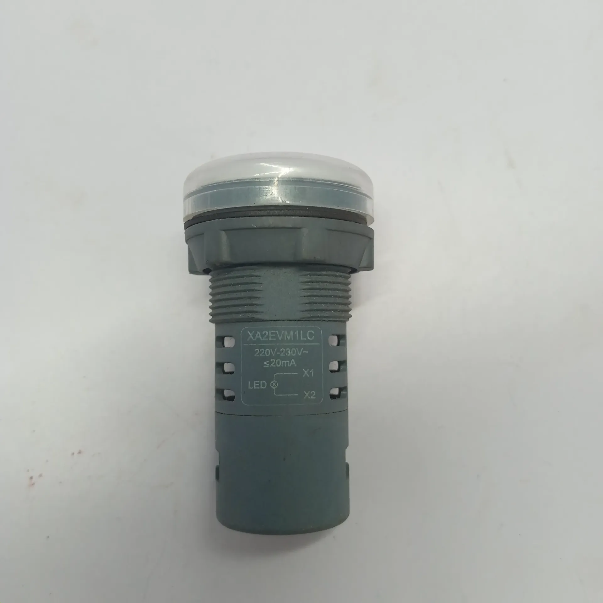 Schneider Electric XA2EVM1LC  LED Pilot Light Indicator 22mm 220V-230V AC