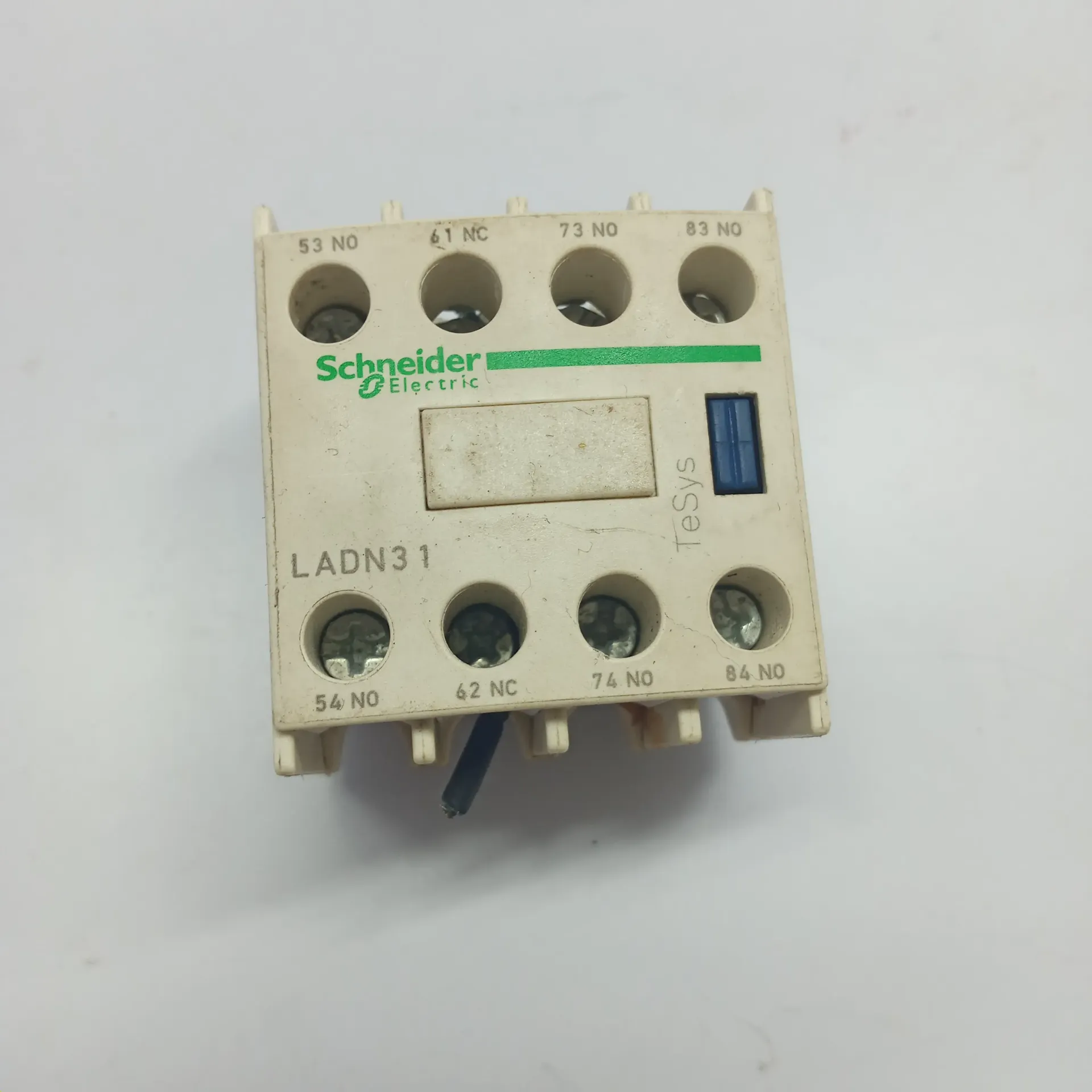 Schneider Electric LADN31 Auxiliary Contact Block TeSys D 3NO+1NC Front Mount