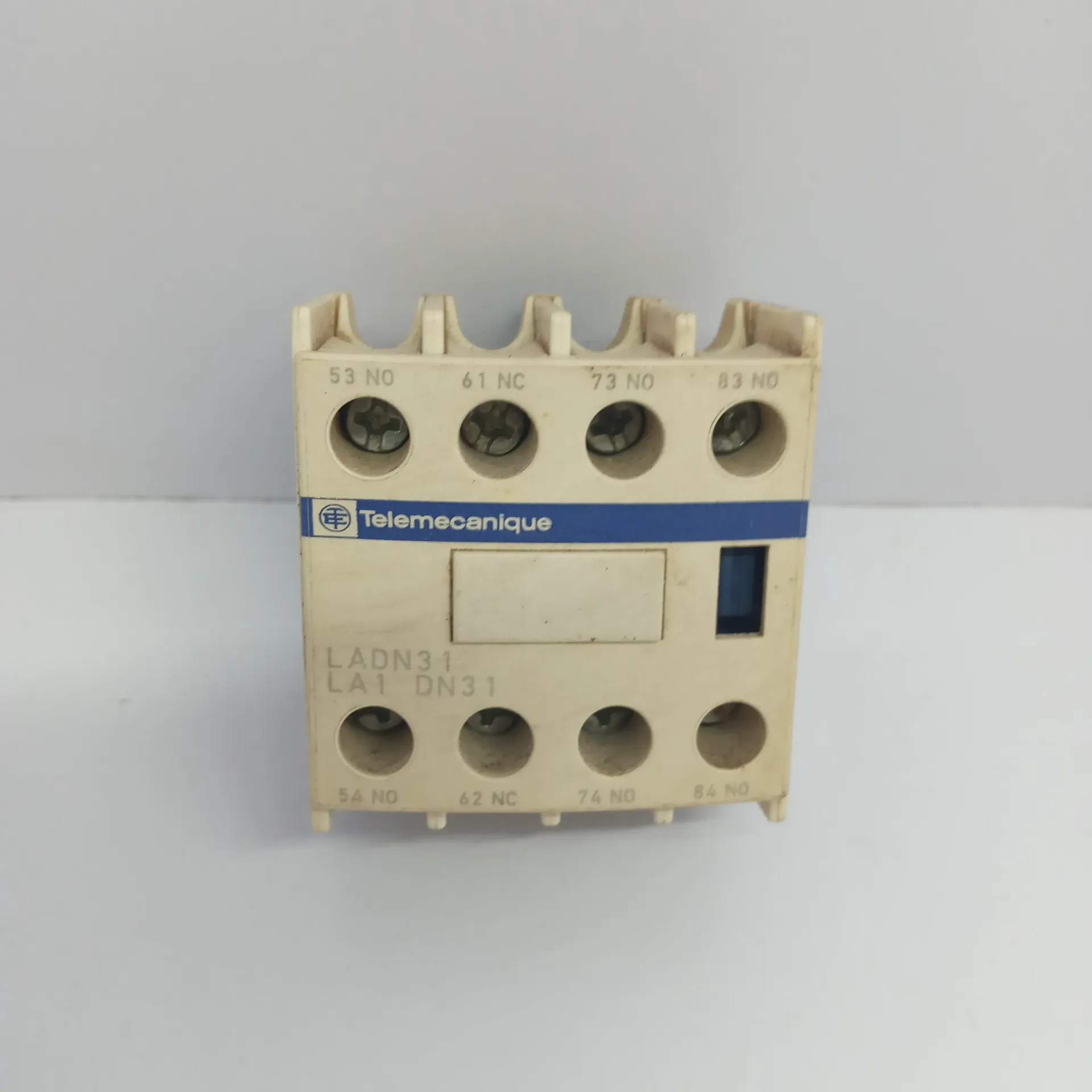 Telemecanique Schneider LADN31 Auxiliary Contact Block TeSys D 3NO+1NC Front