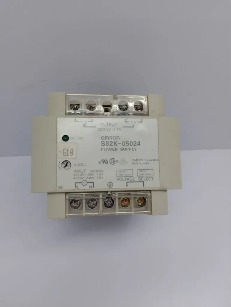 Omron S82K-05024 Power Supply 50W 24VDC 2.1A  Input  100-240V Tested