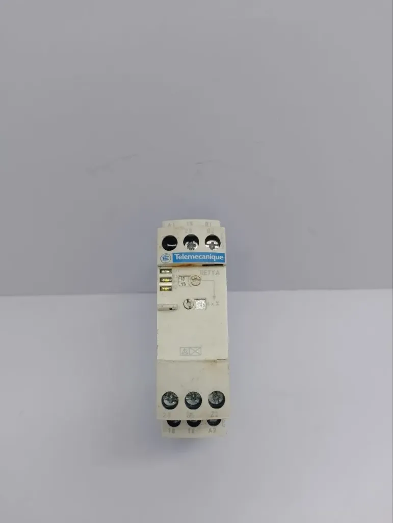 Telemecanique RE7YA12BU Off Delay Timing Relay 0.05s-300h 110-240V Tested