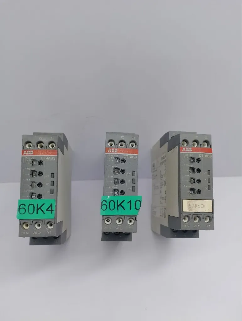 ABB 1SVR740010R3200 CT-MBS.22P  ON Delay Timer Relay 24-240V NIB 0.05s...300 h