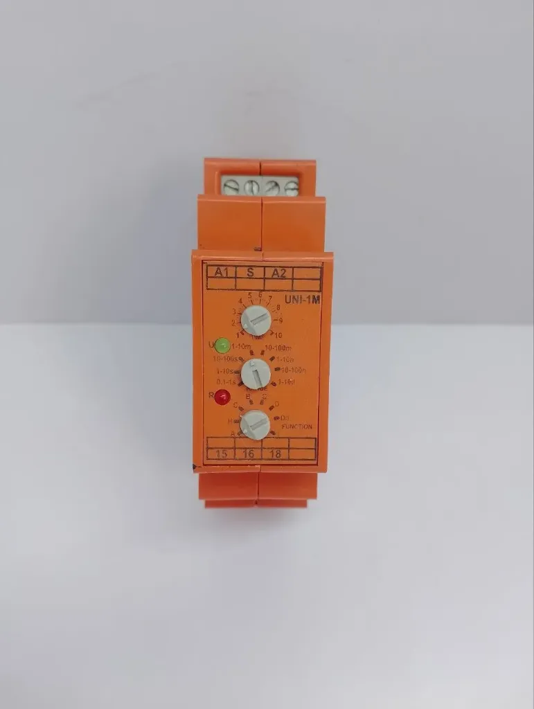 FOXTAM Controls UNI-1M Multi-Function Timer Relay 12-250V AC/DC DIN Rail