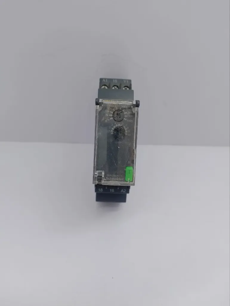TELEMECANIQUE RE22R1AMR On-Delay Timer Relay 24-240V AC/DC 1CO 0.05s-300h 8A