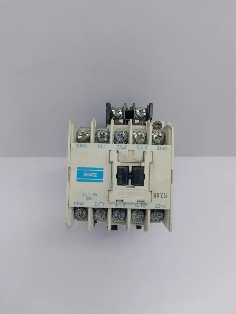 Mitsubishi S-N12 Magnetic Contactor  20 A 200-220 V Motor Starter SN12