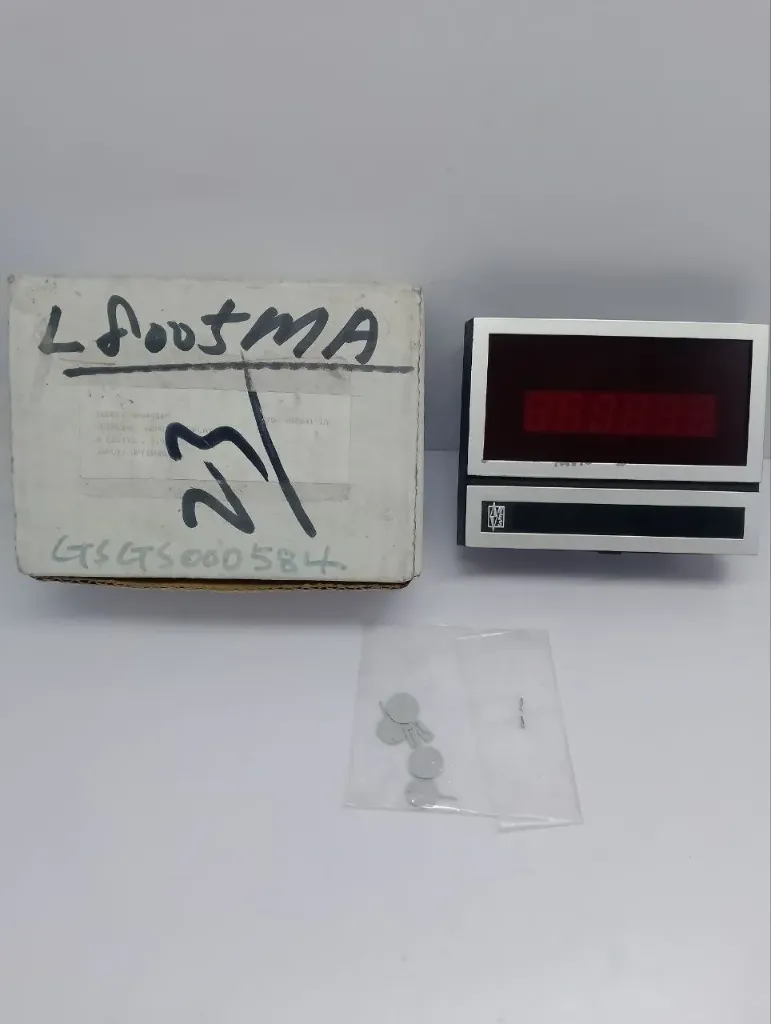 WESCHLER NES MOD-Tronic  ARD4484 Slimline Remote Display 6-Digit Panel Meter