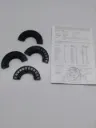 SKF TSN 608 L Four-Lip Seals for SNH SNL 510-608 Housing Shaft 35mm 1-3/8" Lot of 3 Pcs