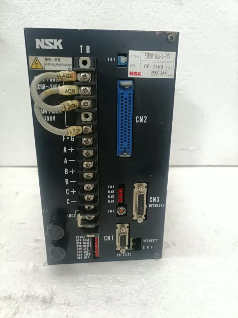 NSK EM0810CF4-05 Servo Drive Motor Controller Drive 0812469-261 Power Tested