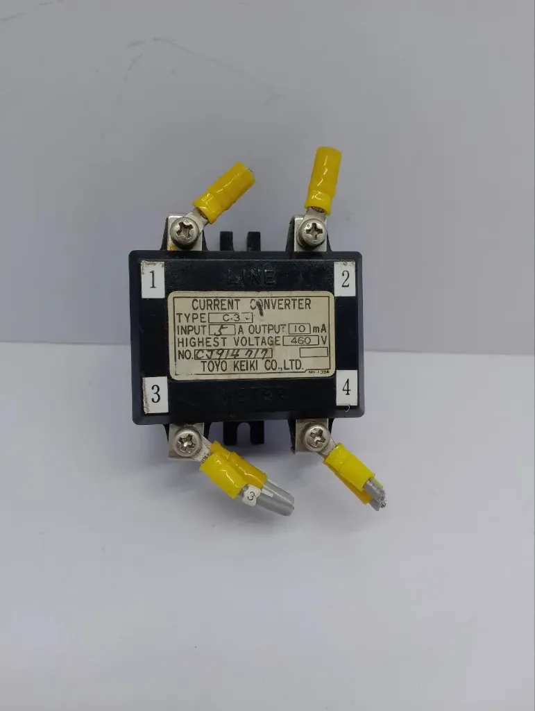 TOYO KEIKI CL-3A Current Converter Industrial Electrical Component